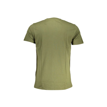 Cavalli Class T-Shirt Maniche Corte Uomo Verde Stampa - vista 2