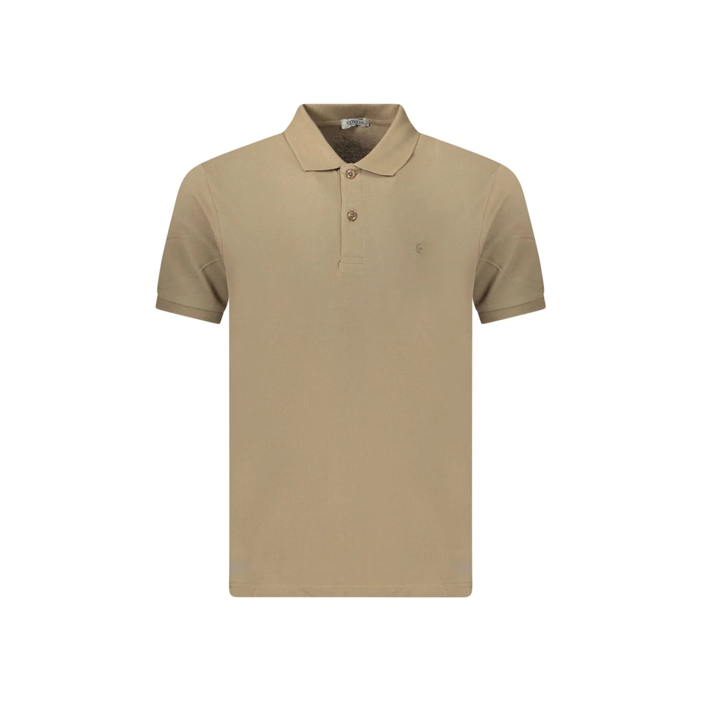 COVERI MOVING POLO MANICHE CORTE UOMO MARRONE