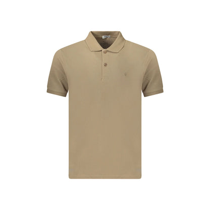 COVERI MOVING POLO MANICHE CORTE UOMO MARRONE