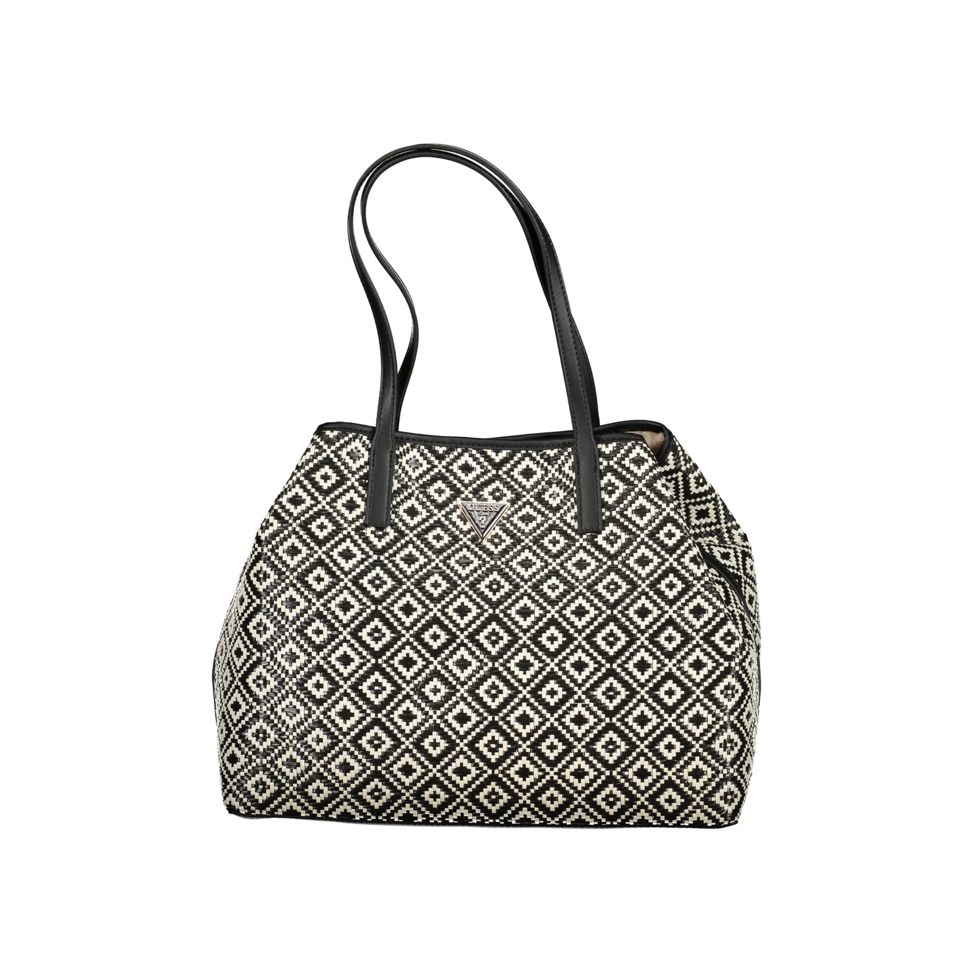 GUESS JEANS Borsa Donna Vikky II Nera con Pochette Interna Removibile Borse Nero - foto prodotto