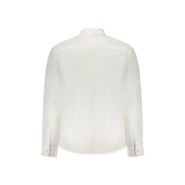 North Sails Camicia Maniche Lunghe Uomo Bianca Ricamo Camicie bianco - vista 2