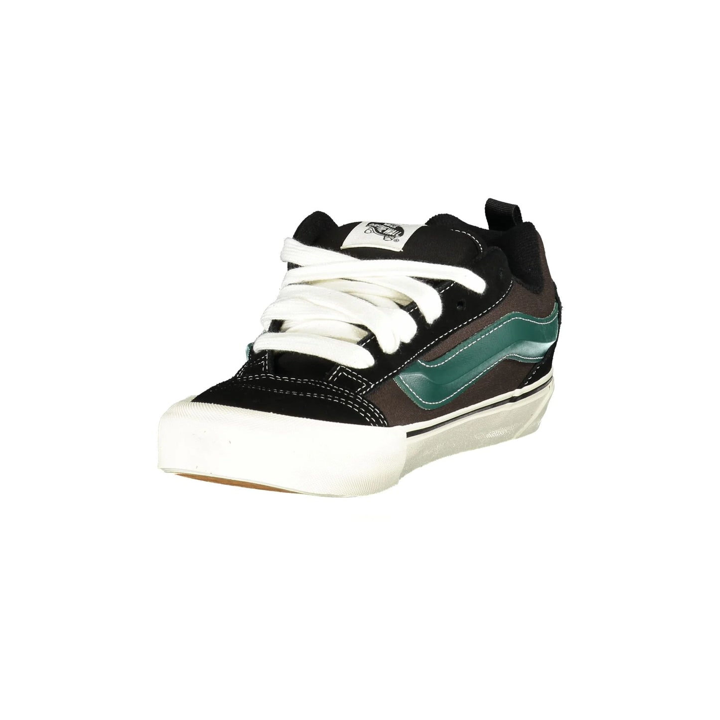 VANS Scarpe Sneakers Uomo Nere Knu Skool con Dettagli Verdi nero - vista 3