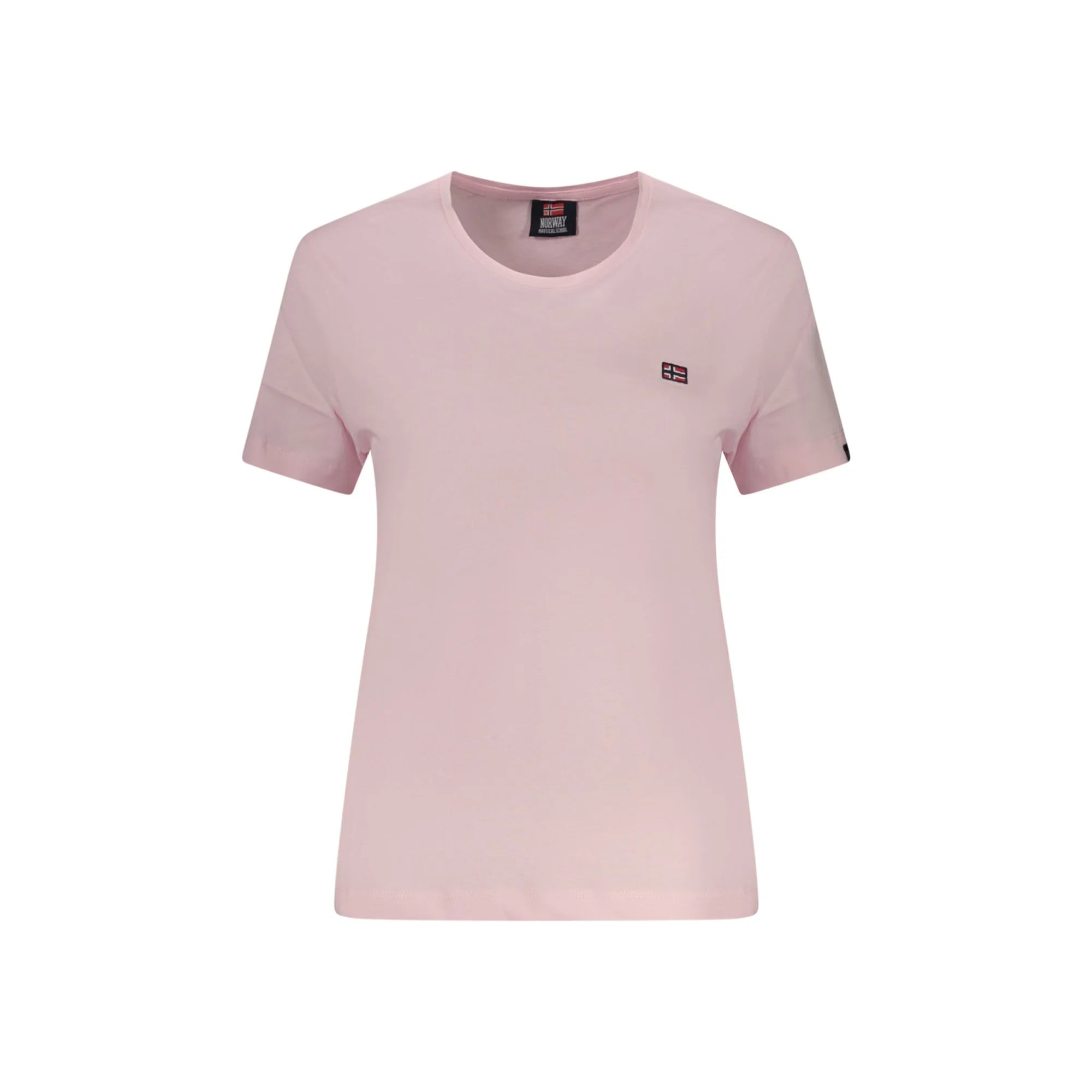 NORWAY 1963 T-SHIRT MANICHE CORTE DONNA ROSA