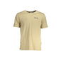 Fila T-Shirt Maniche Corte Uomo Beige Stampa Logo - foto prodotto