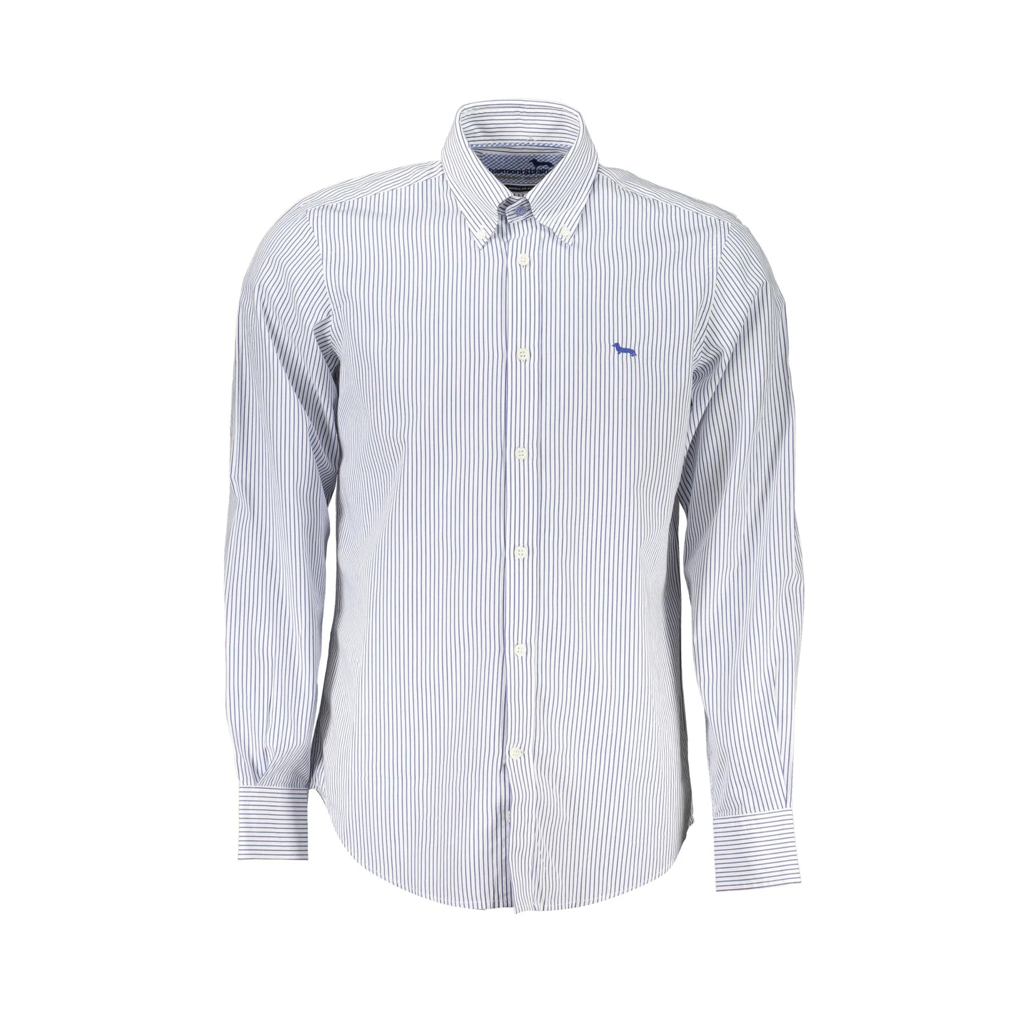 HARMONT & BLAINE CAMICIA MANICHE LUNGHE UOMO BLU