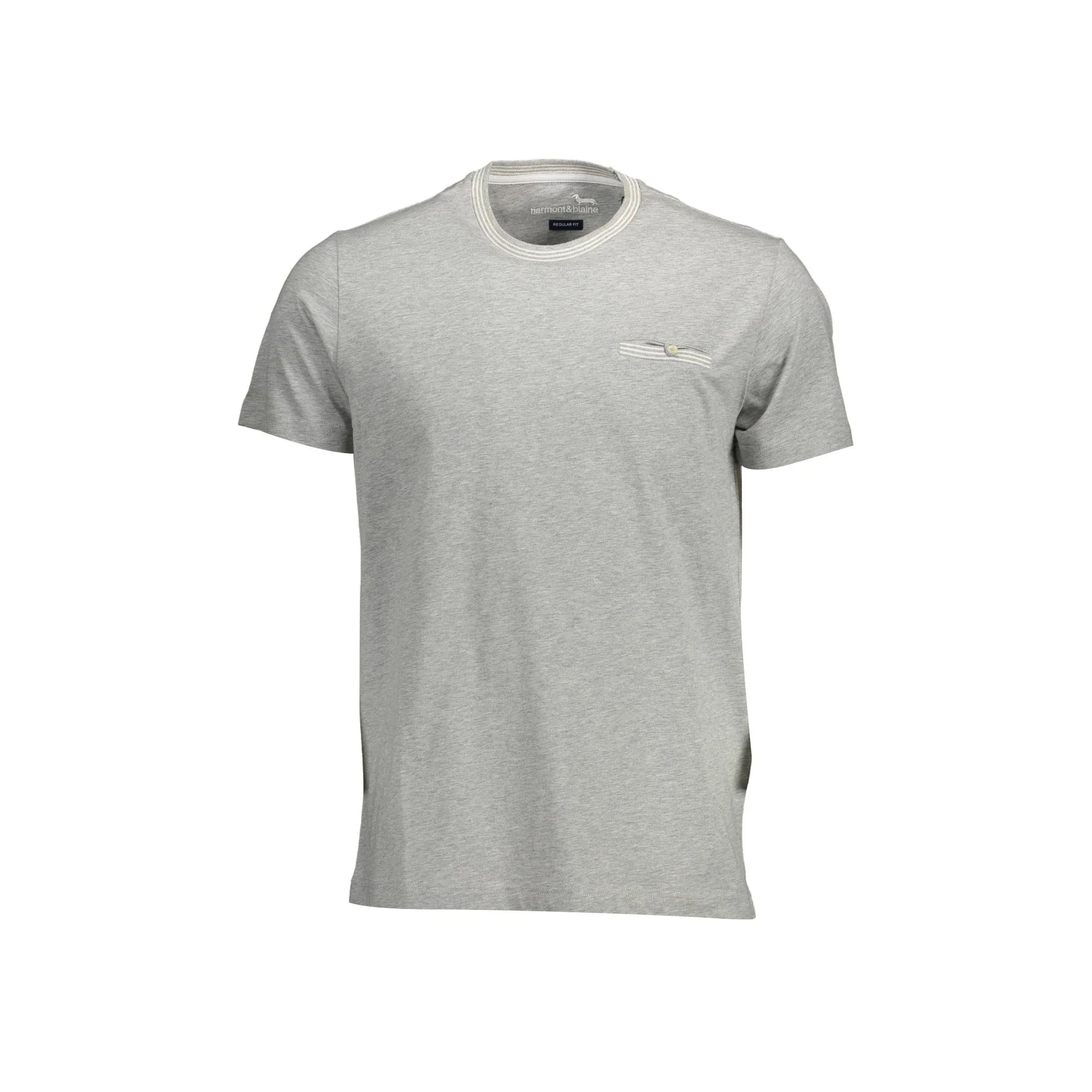 HARMONT & BLAINE T-SHIRT MANICHE CORTE UOMO GRIGIO