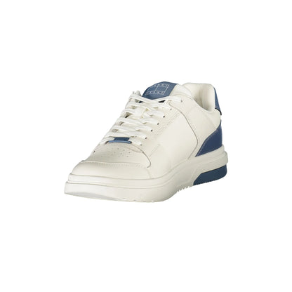 TOMMY HILFIGER Scarpe Sneakers Uomo Rosse con Dettagli a Contrasto e Plantare Removibile rosso - vista 3