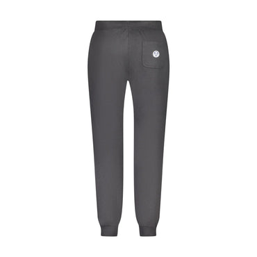 North Sails Pantaloni Tuta Uomo Nero Applicazione Logo - vista 2