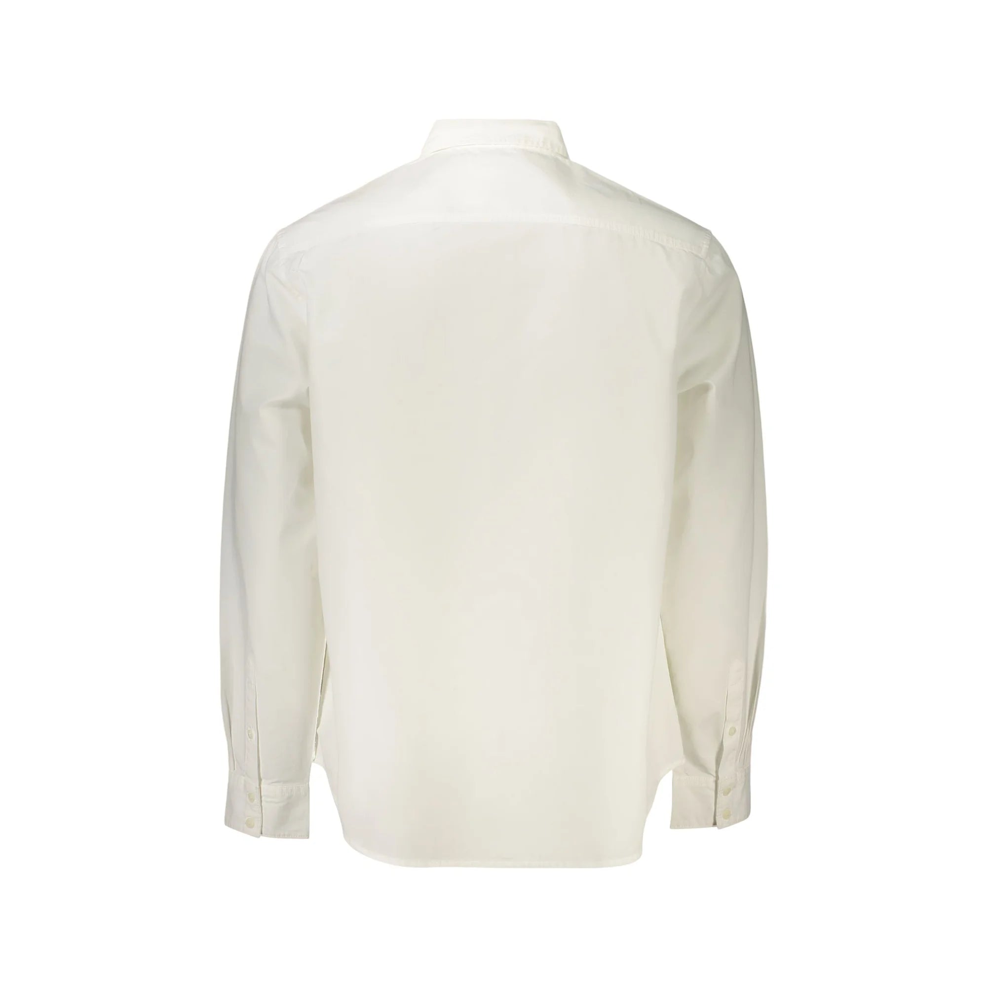 GUESS JEANS CAMICIA MANICHE LUNGHE UOMO BIANCO
