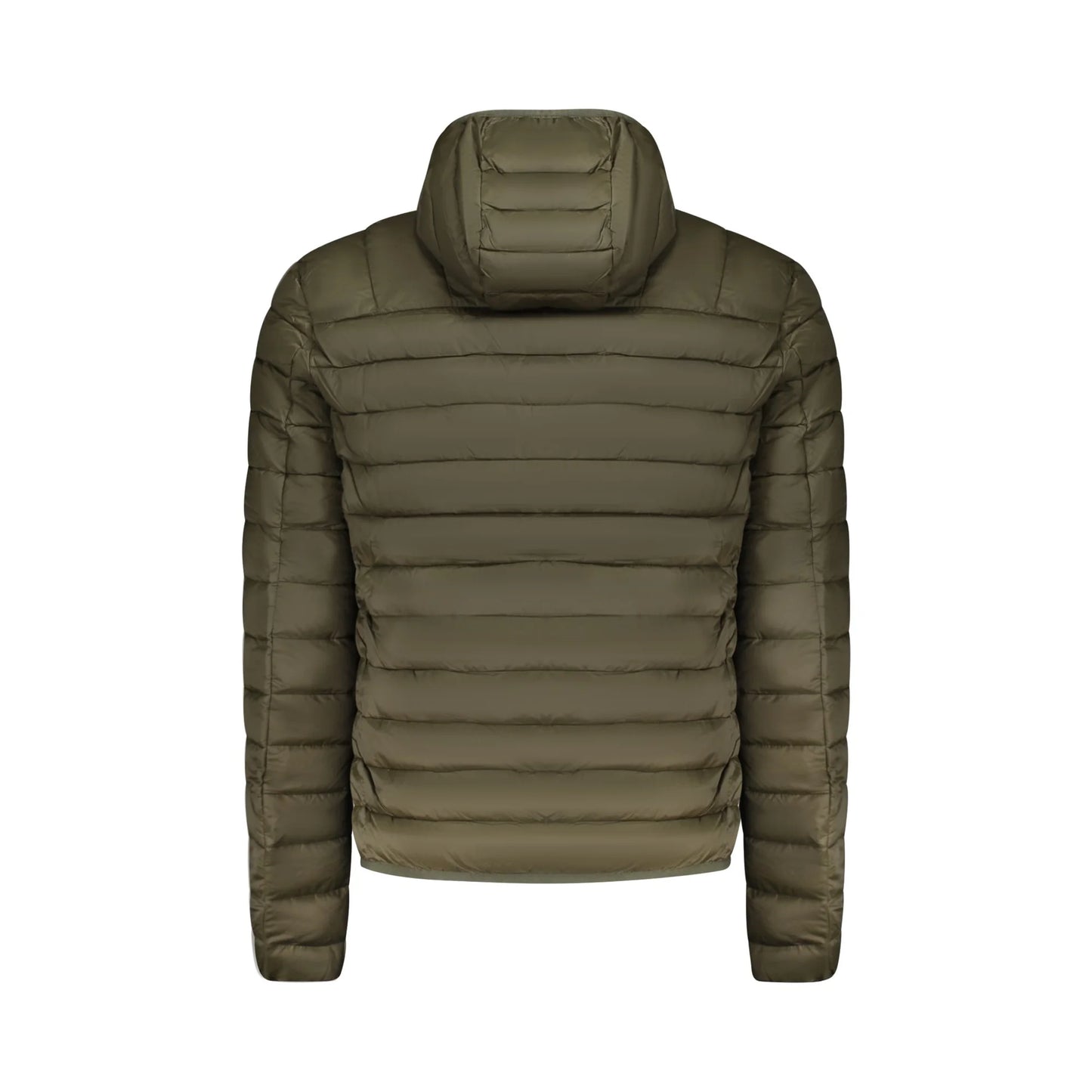 Cavalli Class Giubbotto Uomo Verde con Cappuccio Removibile e Logo Giubbotti e Giacche - vista 2