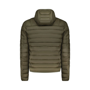 Cavalli Class Giubbotto Uomo Verde con Cappuccio Removibile e Logo Giubbotti e Giacche - vista 2