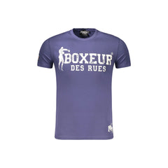 Boxeur Des Rues T-Shirt Maniche Corte Uomo Blu Stampa