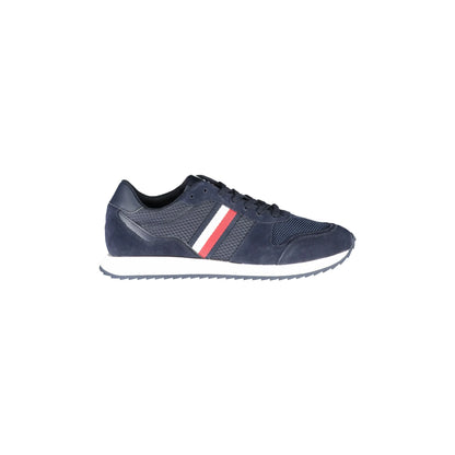 TOMMY HILFIGER Scarpe Sportive Uomo Blu con Dettagli a Contrasto Sneakers - foto prodotto
