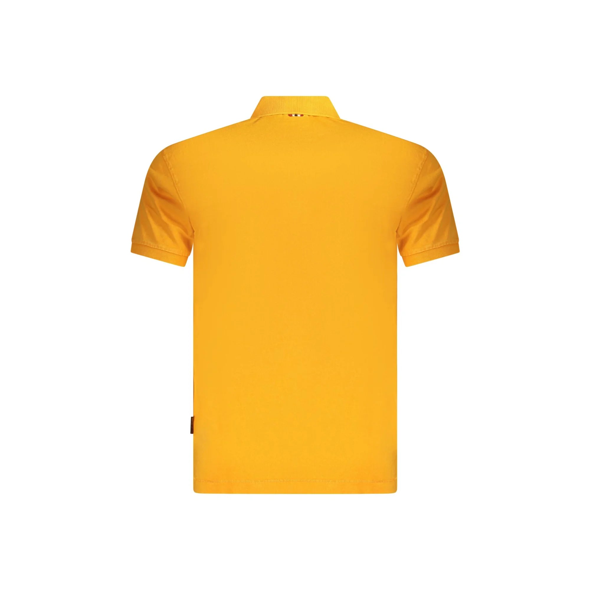NAPAPIJRI POLO MANICHE CORTE UOMO ARANCIO