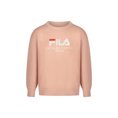 Fila Mikina s dlouhým rukávem Unisex Růžová Výšivka