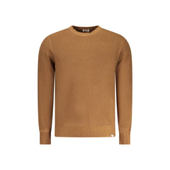 Rifle Maglia Uomo Marrone Logo