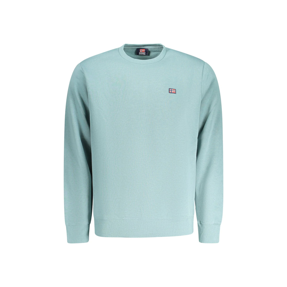 NORWAY 1963 FELPA SENZA ZIP UOMO VERDE