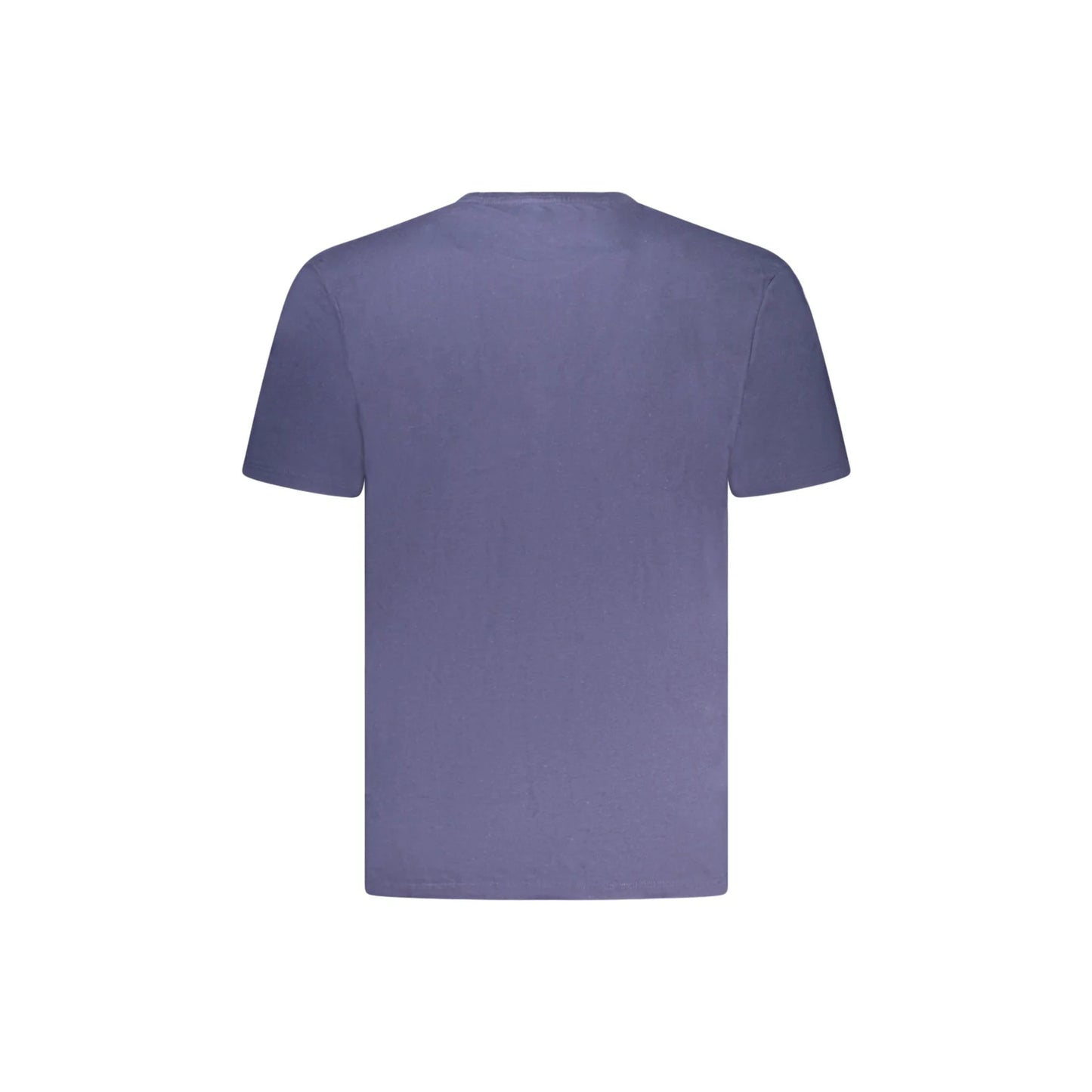 Wrangler T-Shirt Maniche Corte Uomo Blu Stampa Logo - vista 2