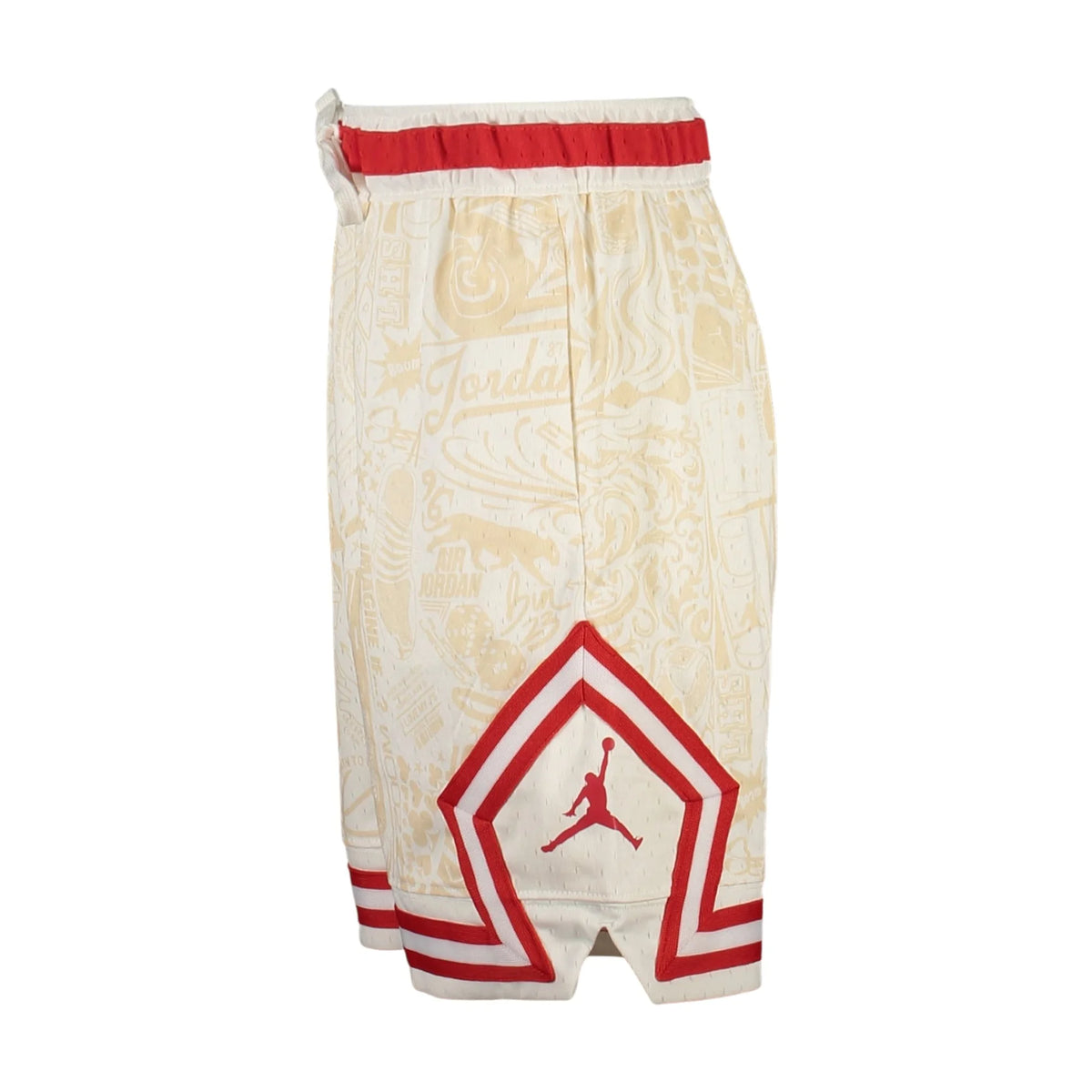 JORDAN PANTALONE SHORT BAMBINO BIANCO