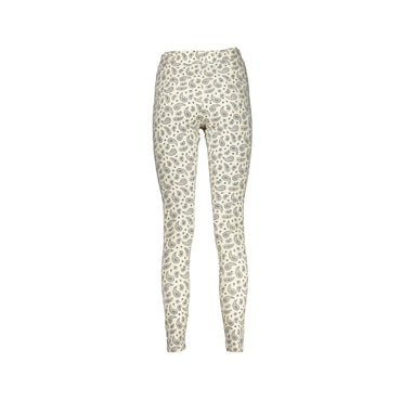 Fila Pantaloni Leggins Donna Bianco Ricamo - vista 2