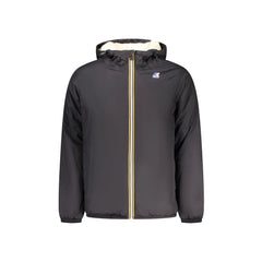 K-Way Giubbotto Maniche Lunghe Uomo Nero Logo