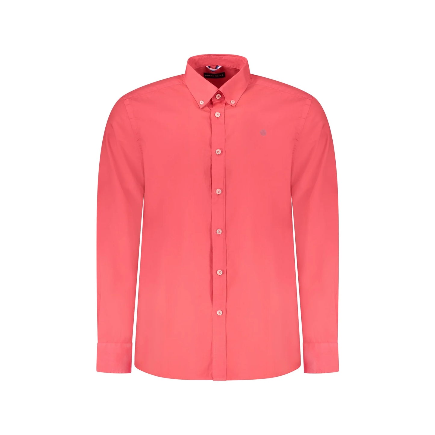 North Sails Camicia Maniche Lunghe Uomo Rossa Ricamo Camicie Rosso - foto prodotto