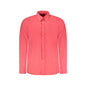 North Sails Camicia Maniche Lunghe Uomo Rossa Ricamo Camicie Rosso - foto prodotto