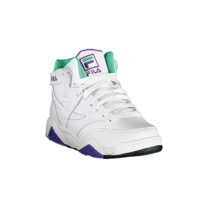 FILA Calzatura Sportiva Donna Bianca Alta con Dettagli a Contrasto Sneakers bianco - vista 2