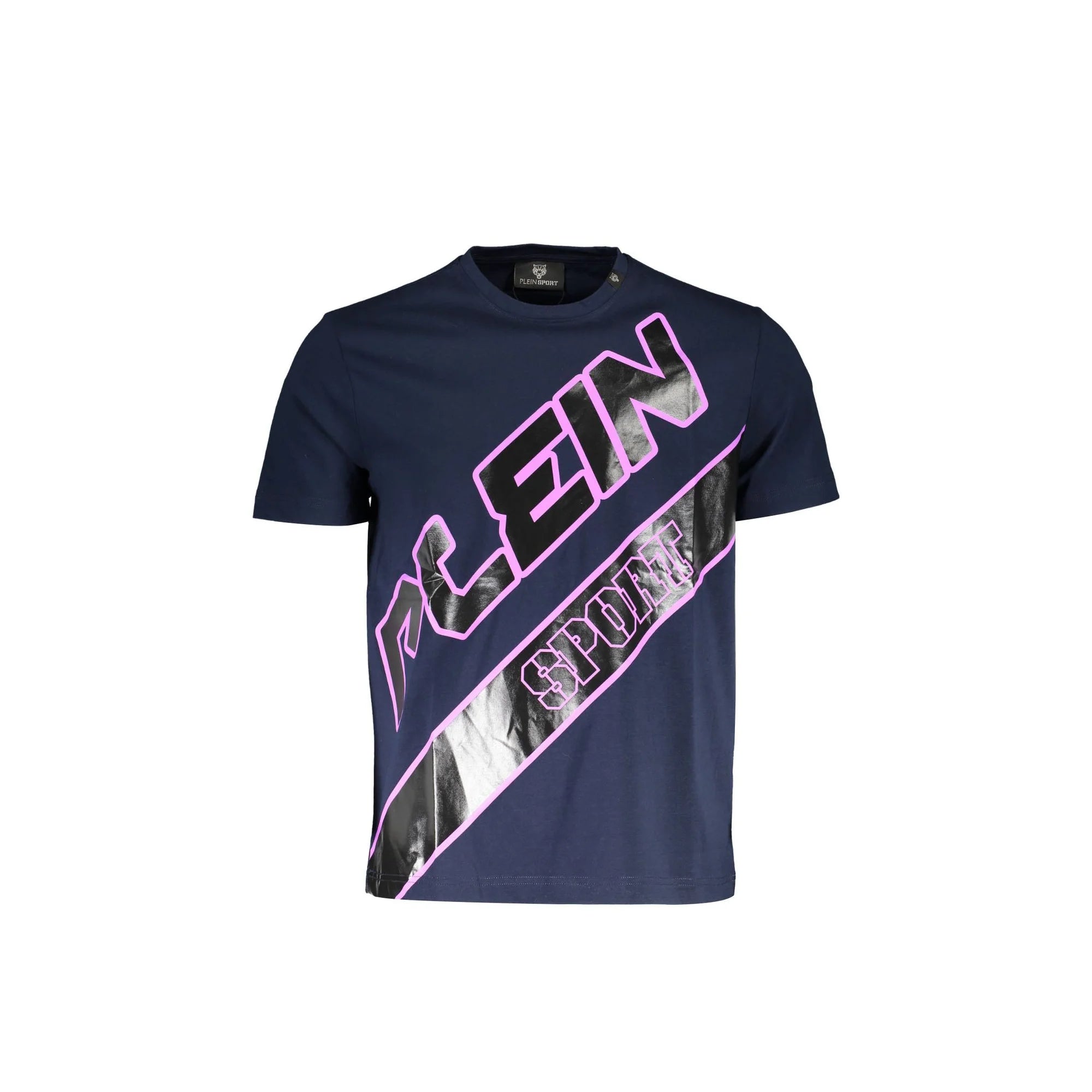 PLEIN SPORT T-SHIRT MANICHE CORTE UOMO BLU