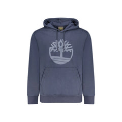 Timberland Felpa Maniche Lunghe Uomo Blu Stampa Logo