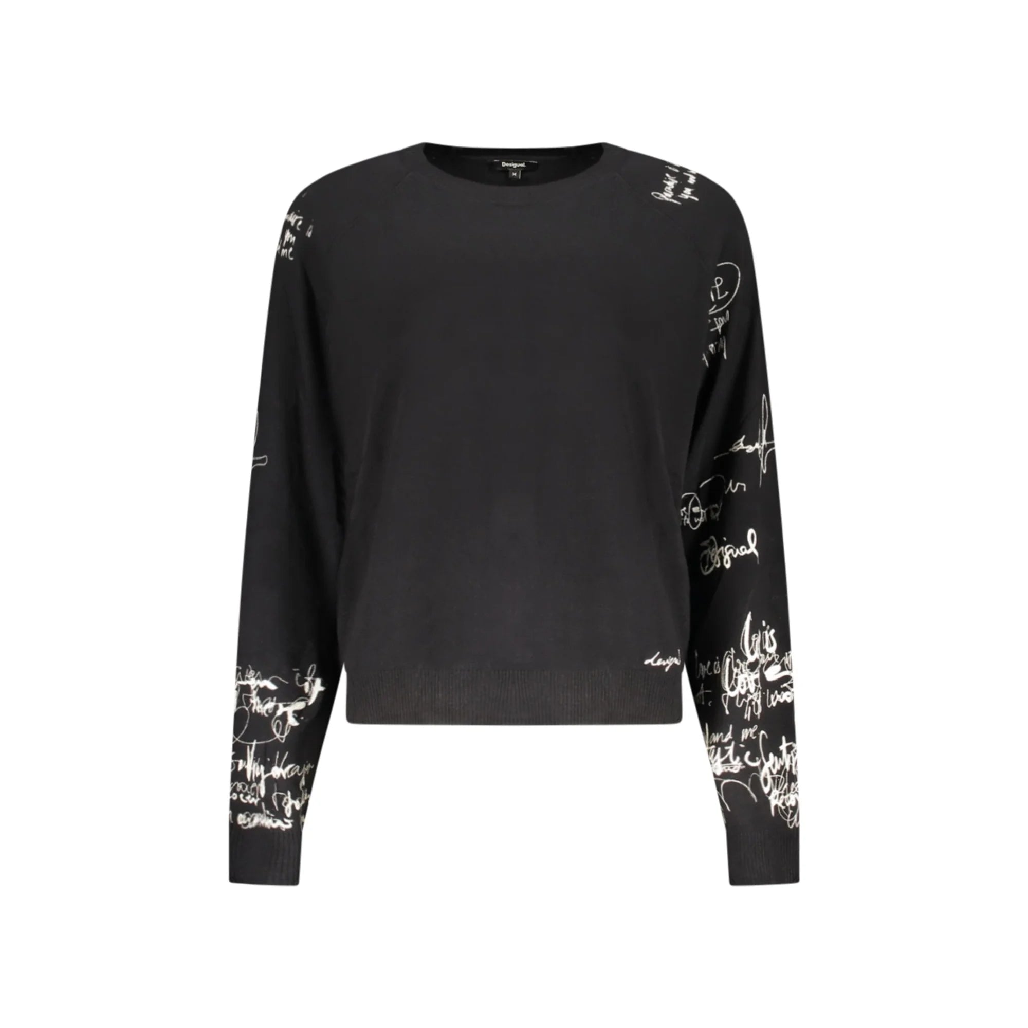 DESIGUAL MAGLIA DONNA NERO