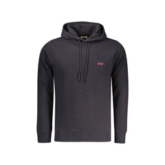 Rifle Felpa Maniche Lunghe Uomo Blu Stampa in Rilievo