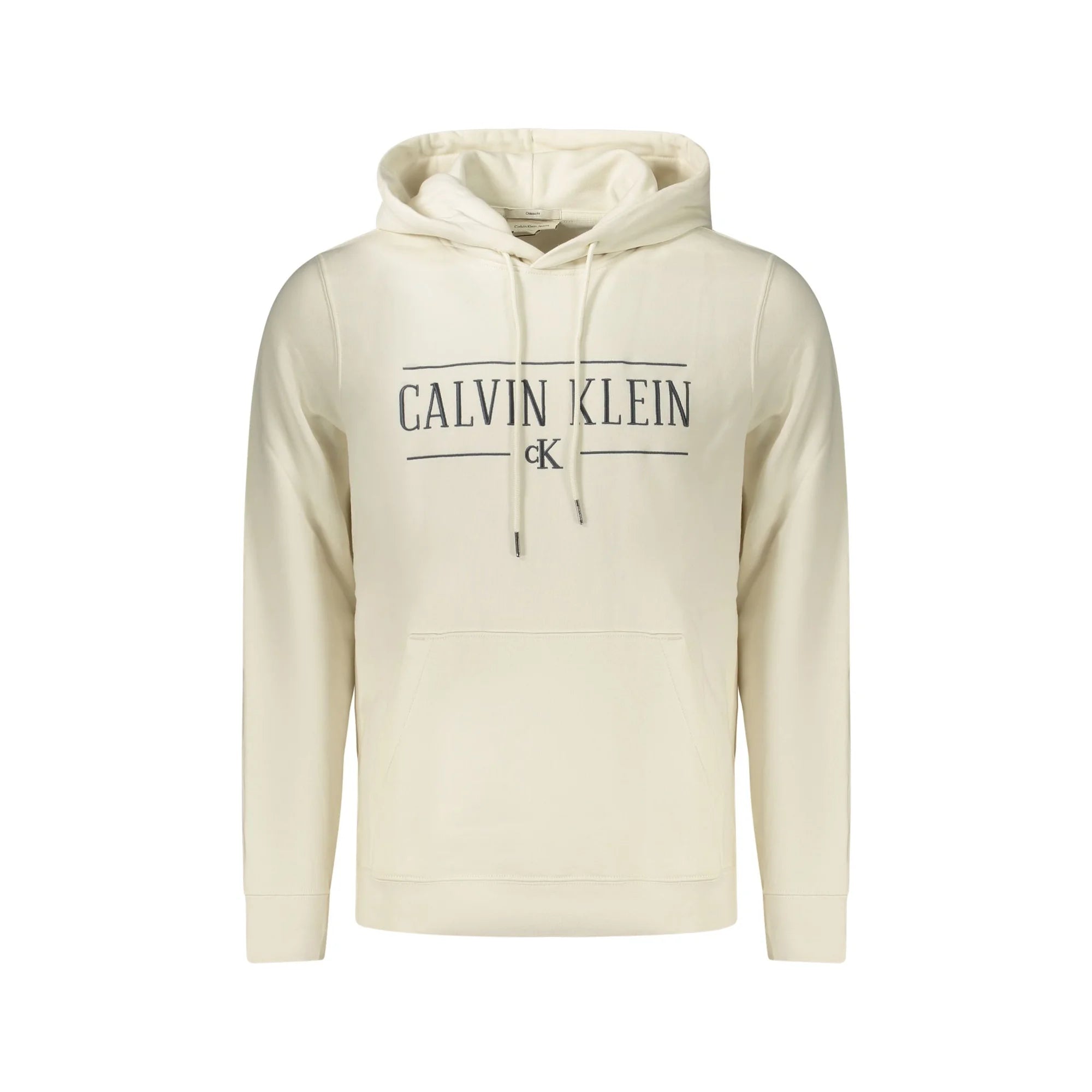 CALVIN KLEIN FELPA SENZA ZIP UOMO BIANCO