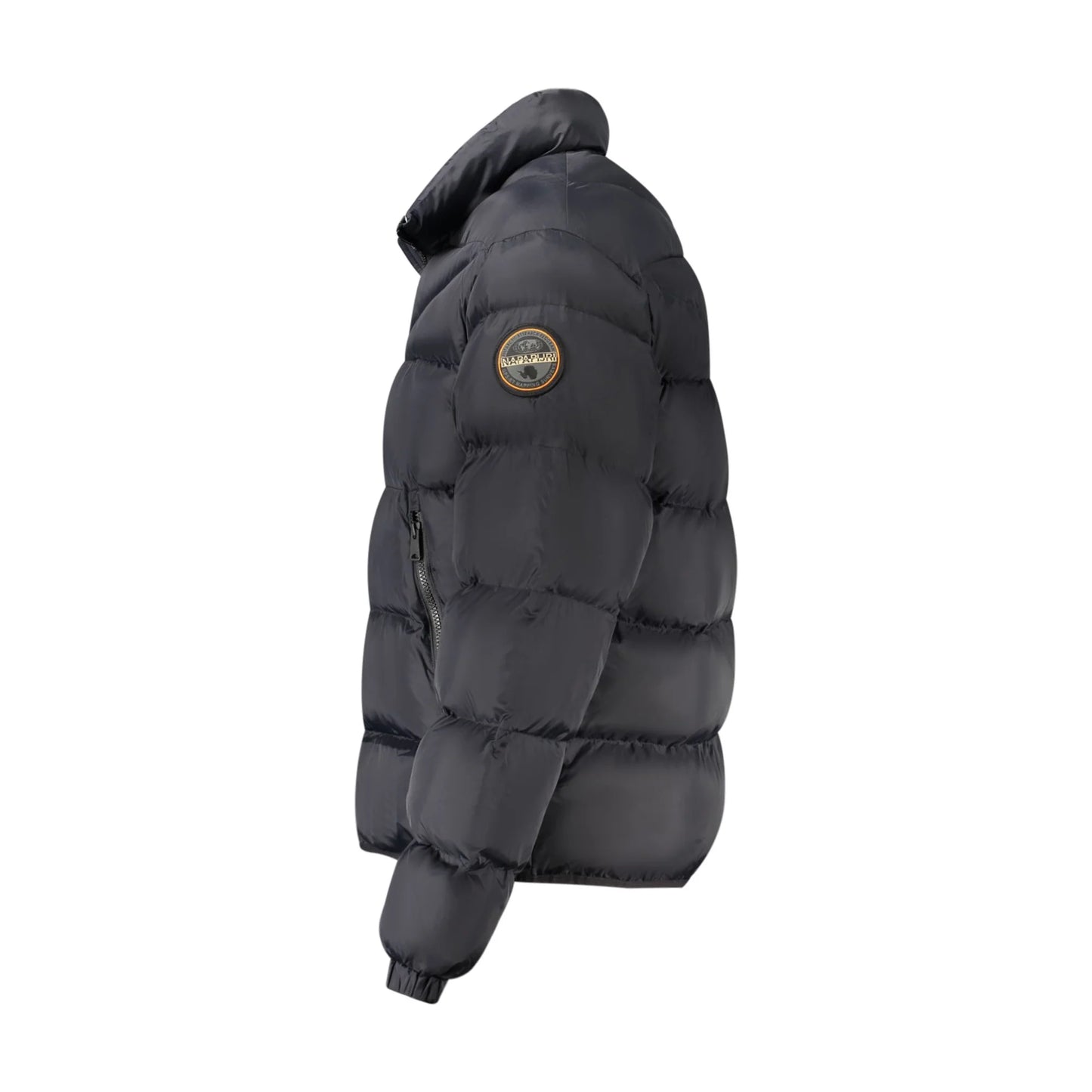 Napapijri Giubbotto Uomo Nero Relaxed Fit con Tasche e Dettagli Logo Giubbotti e Giacche - vista 3