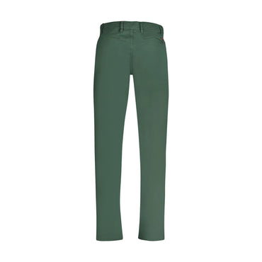Boss Pantaloni Uomo Verde Tapered Fit Logo - vista 2