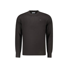 North Sails Maglia Uomo Nera Girocollo con Logo