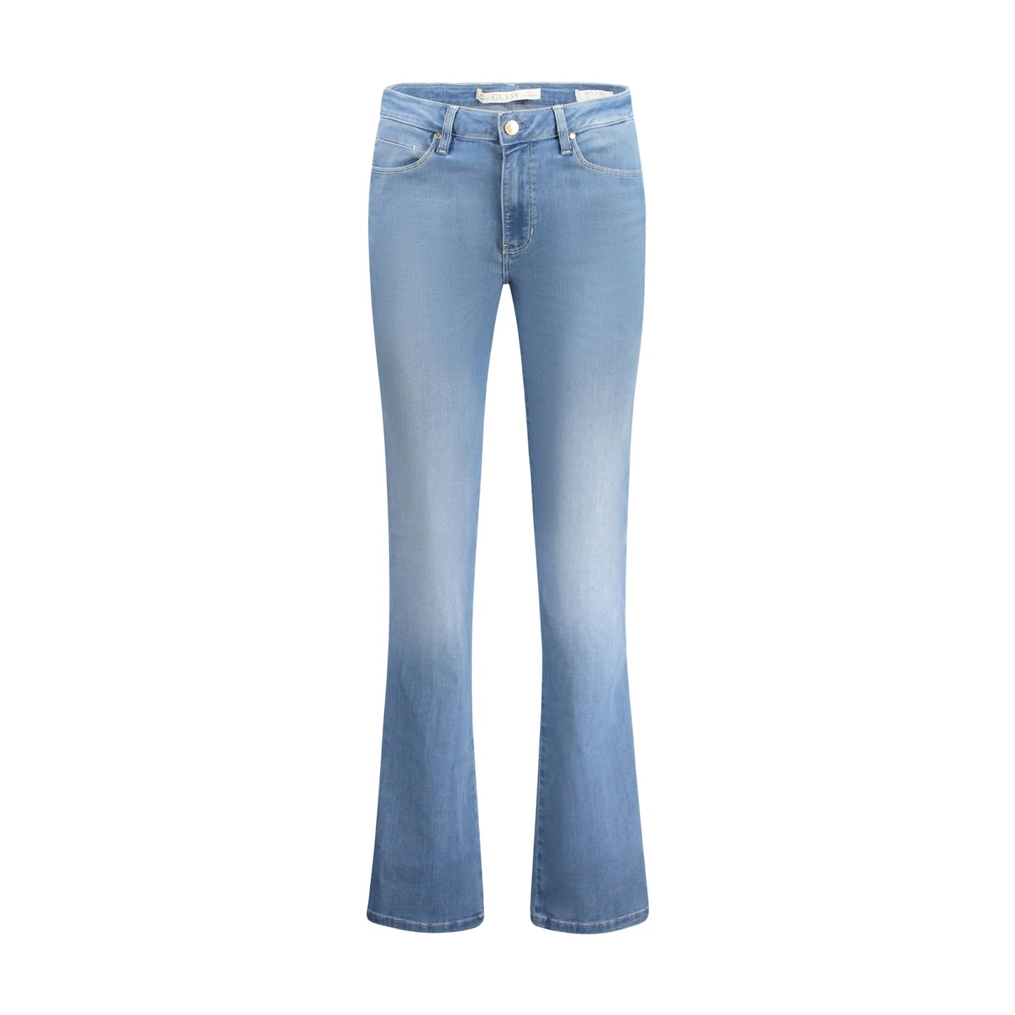 Guess Jeans Donna Azzurri Effetto Slavato Logo Azzurro - foto prodotto