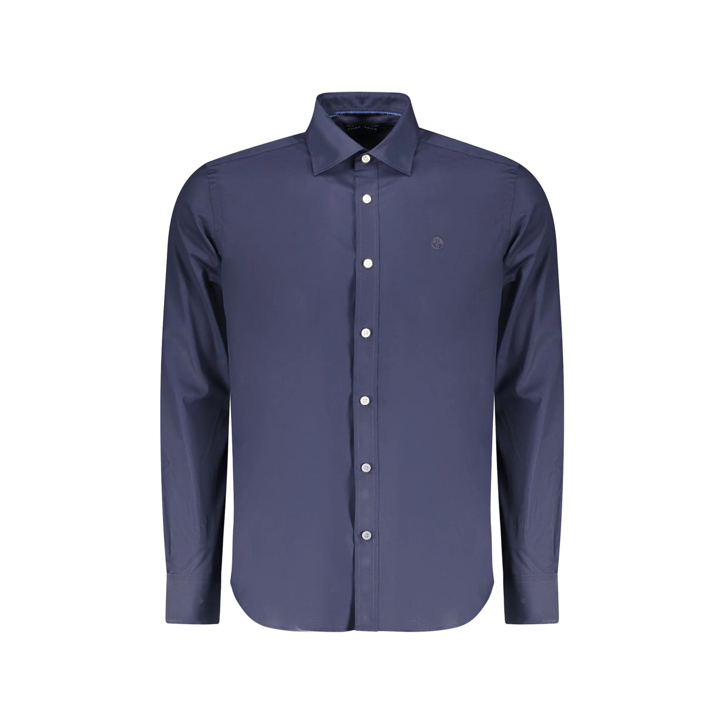North Sails Camicia Maniche Lunghe Uomo Blu Ricamo Camicie - foto prodotto