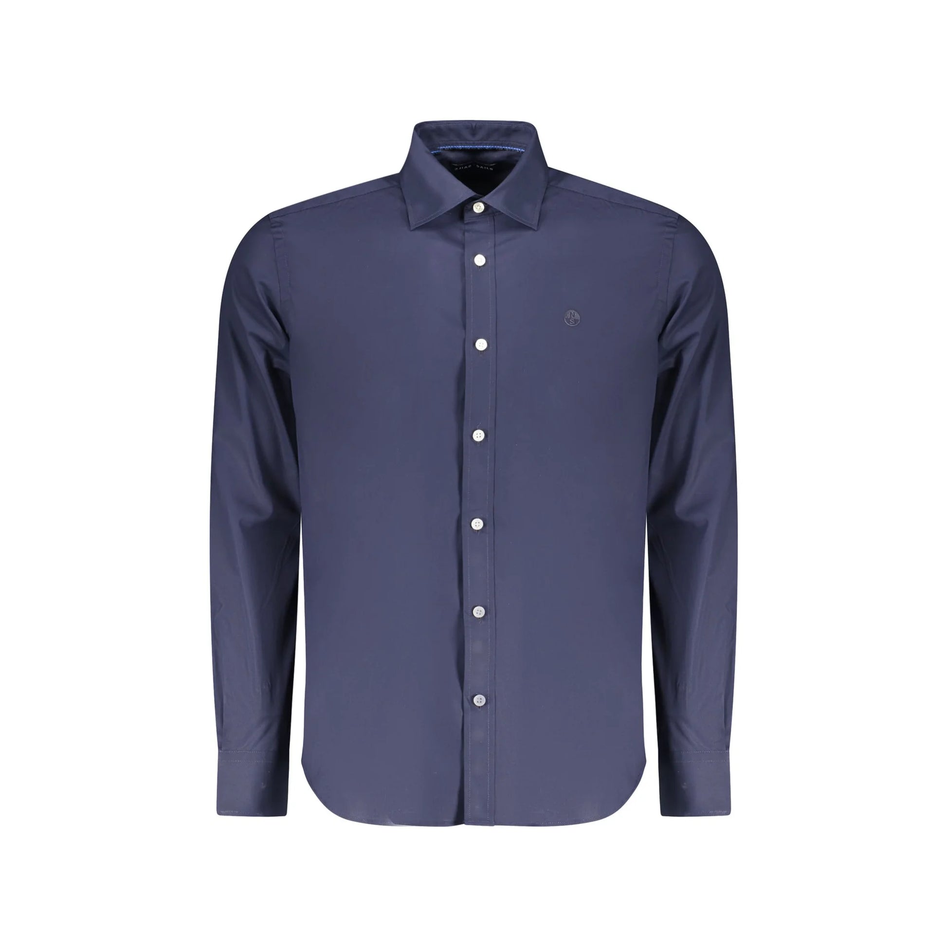 North Sails Camicia Maniche Lunghe Uomo Blu Ricamo Camicie - foto prodotto