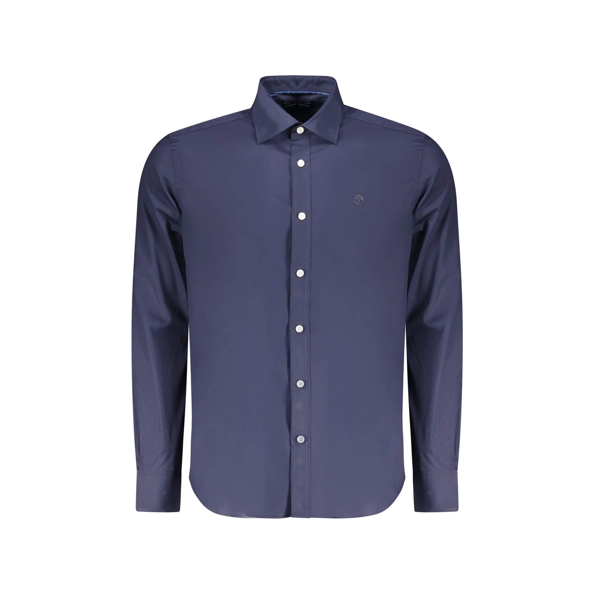 North Sails Camicia Maniche Lunghe Uomo Blu Ricamo Camicie - foto prodotto