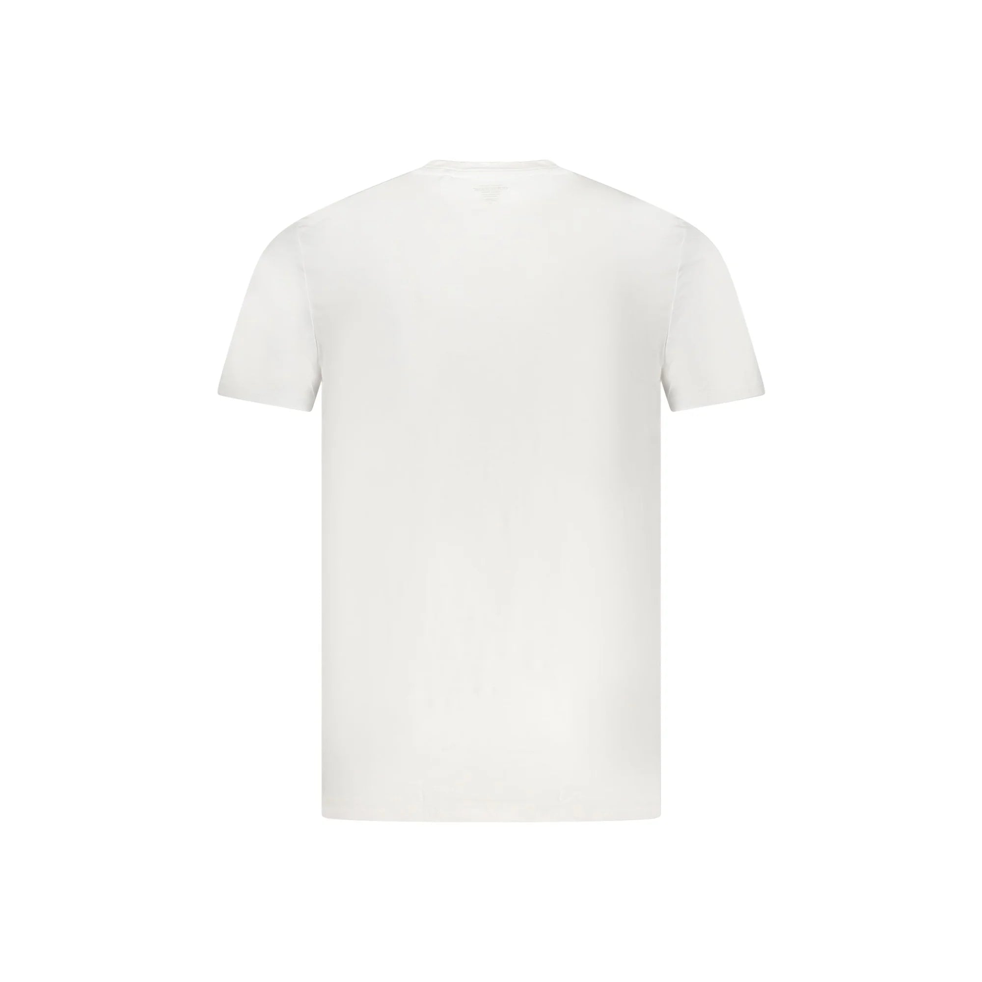 GUESS JEANS T-SHIRT MANICHE CORTE UOMO BIANCO