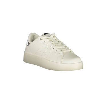 Ellesse Sneakers Donna Bianche Dettagli a Contrasto in Argento bianco - vista 2