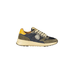 Blauer Sneakers Uomo Verdi Logo