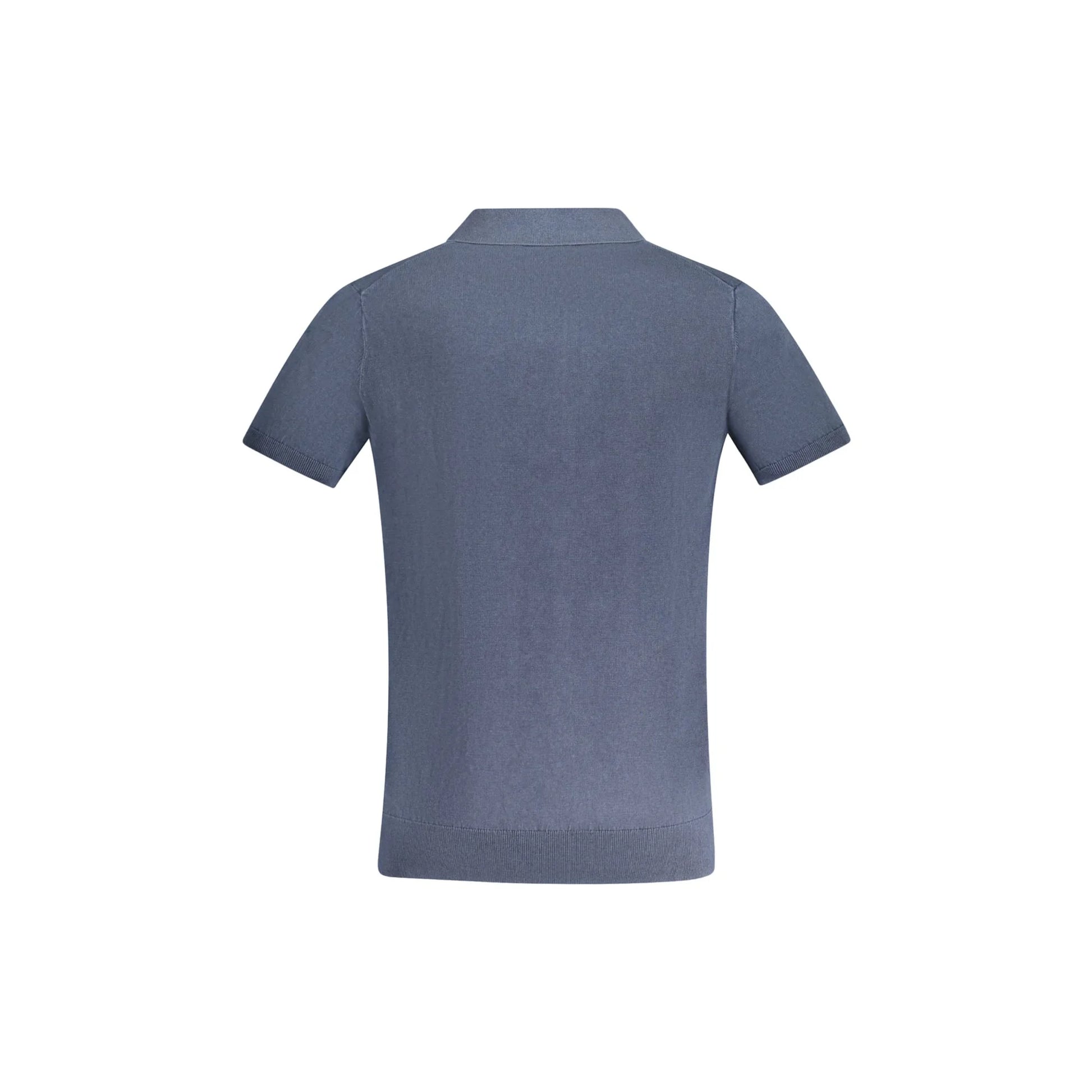 Guess Jeans Polo Maniche Corte Uomo Blu Ricamo Maglie - vista 2