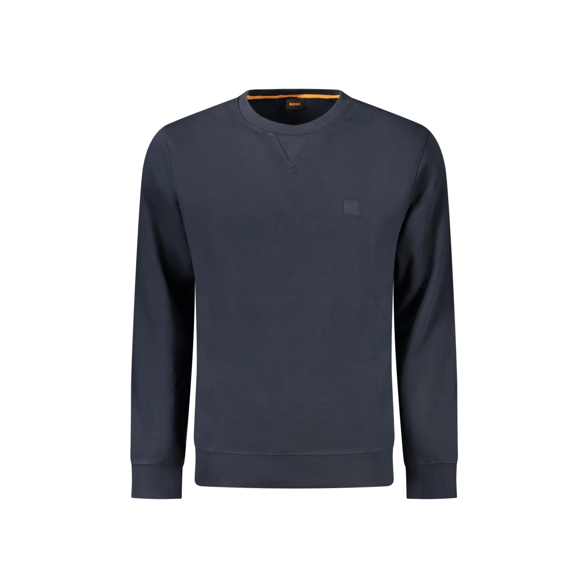 HUGO BOSS FELPA SENZA ZIP UOMO BLU