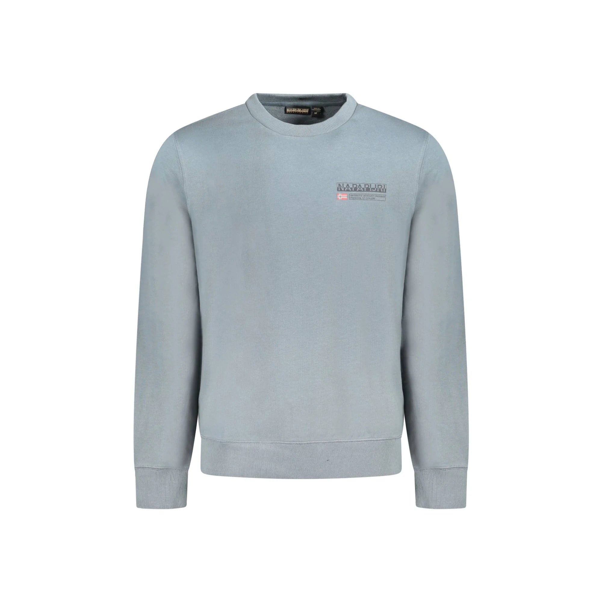 NAPAPIJRI FELPA SENZA ZIP UOMO GRIGIO