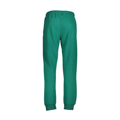 Fila Pantaloni Uomo Verdi Ricamo - vista 2