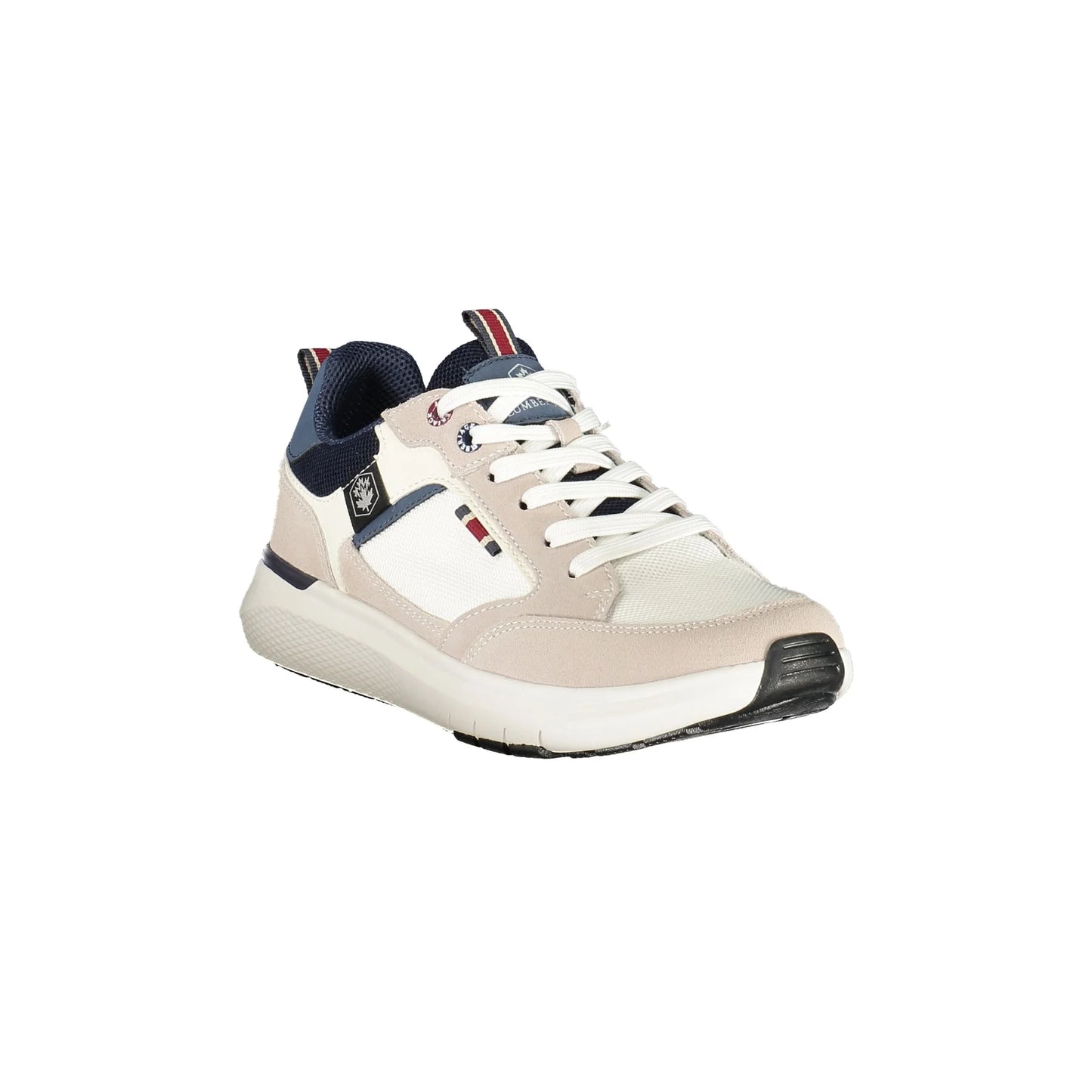 Lumberjack Sneakers Uomo Bianche Dettagli a Contrasto bianco - vista 2