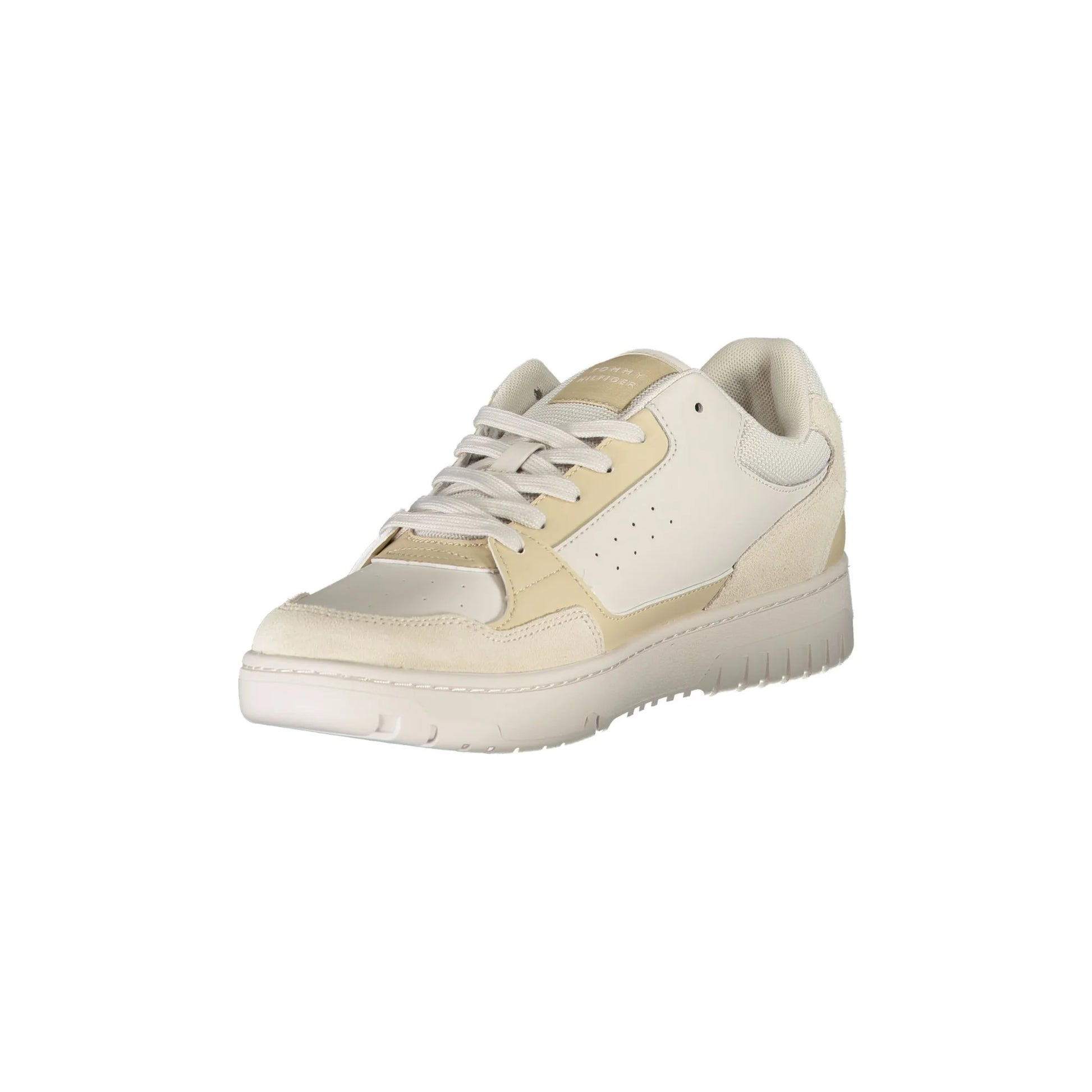 TOMMY HILFIGER Scarpe Sportive Uomo Beige con Dettagli a Contrasto Sneakers - vista 3