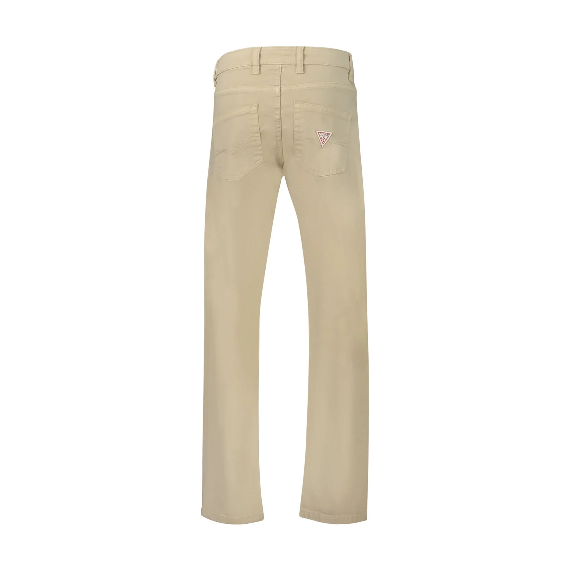 Guess Jeans Pantaloni Bambino beige Logo - vista 2